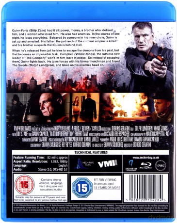 Blood Of Redemption [Blu-Ray]