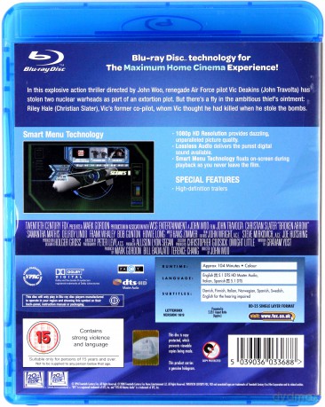 Broken Arrow (Tajna broń) [Blu-Ray]