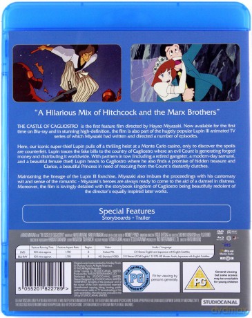 Castle Of Cagliostro [Blu-Ray]+[DVD]