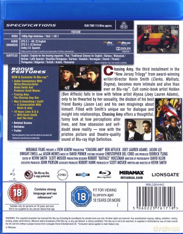 Chasing Amy [Blu-Ray]