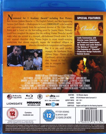 Chocolat [Blu-Ray]