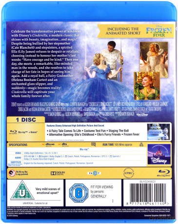 Kopciuszek (Disney) [Blu-Ray]