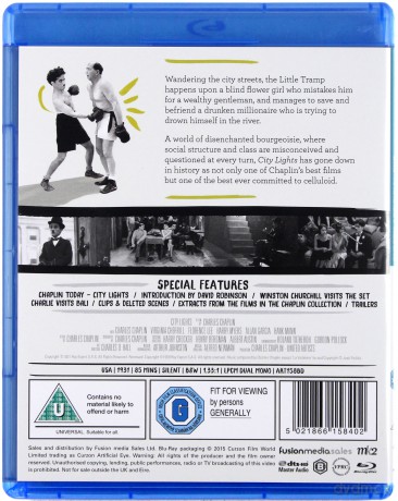 City Lights Charlie Chaplin [Blu-Ray]