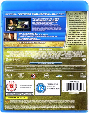 Clash Of The Titans [Blu-Ray]