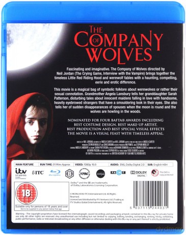 Company Of Wolves [Blu-Ray]