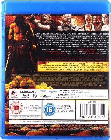 Conan The Barbarian [Blu-Ray]