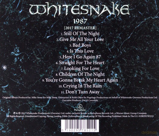 Whitesnake: 1987 [CD]