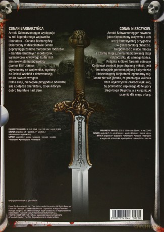 Conan Niszczyciel / Conan Barbarzyńca [2DVD]