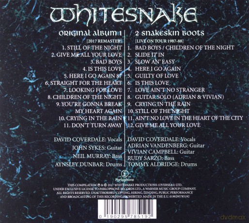 Whitesnake: 1987 [2CD]