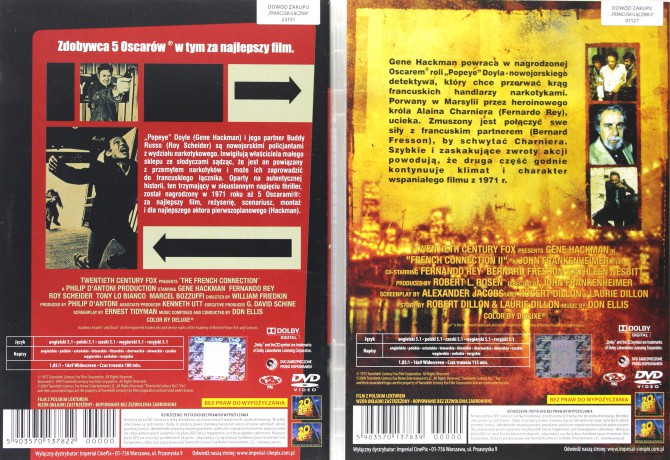 Francuski łącznik / Francuski łącznik 2 [2DVD]
