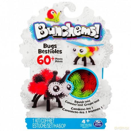 Bunchems Rzepy Owady Snuggly Bugs