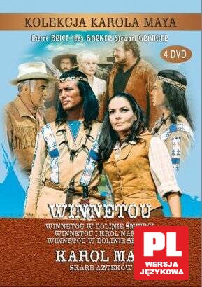 Winnetou: Król Nafty / Skarb Azteków / W Dolinie Sępów / W Dolinie Śmierci BOX [4DVD]