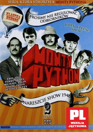 Monty Python: Prosimy nie regulować odbiorników, Nareszcie Show 1948 [2DVD]