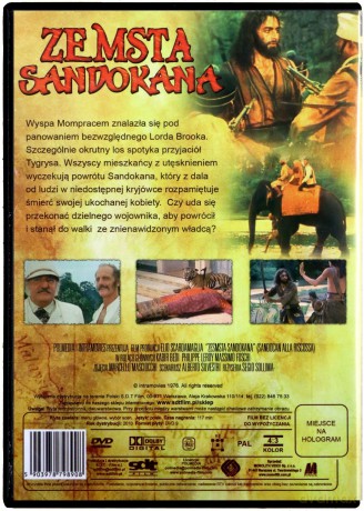 Zemsta Sandokana [DVD]