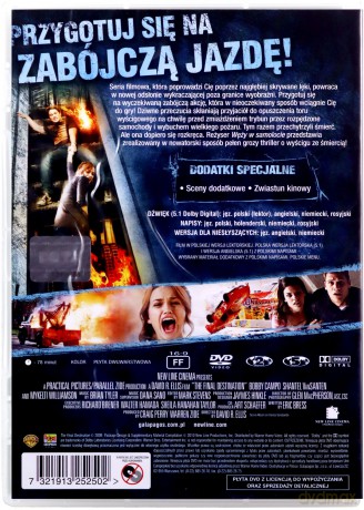 Oszukać przeznaczenie 4 [DVD]