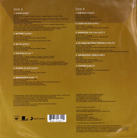 Mariah Carey: Butterfly (Picture) [Winyl]