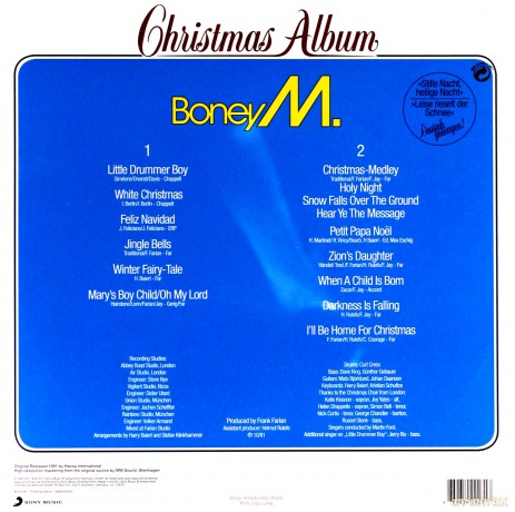 Boney M.: Christmas Album (1981) [Winyl]