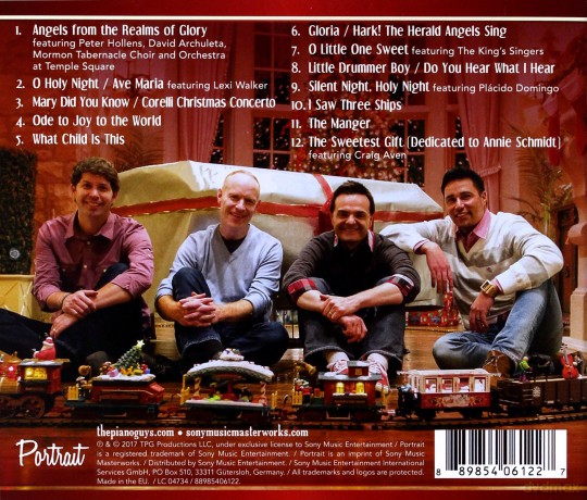 The Piano Guys: Christmas Together [CD]