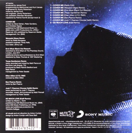 Depeche Mode: Cover Me (Remixes) [CD]