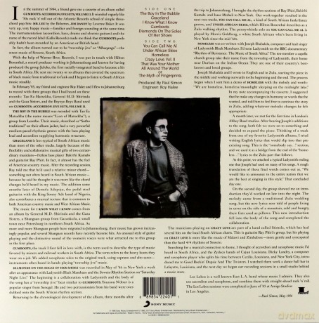 Paul Simon: Graceland [Winyl]