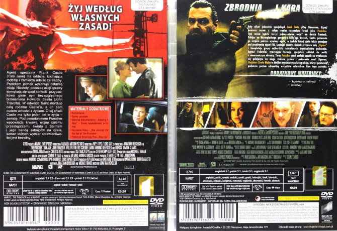 Punisher / Punisher: Strefa wojny [2DVD]