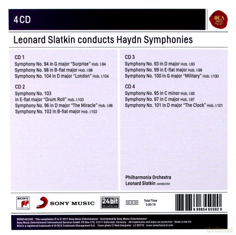 Leonard Slatkin: Leonard Slatkin Conducts Haydn Symphonies [4CD]