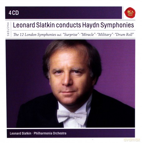 Leonard Slatkin: Leonard Slatkin Conducts Haydn Symphonies [4CD]