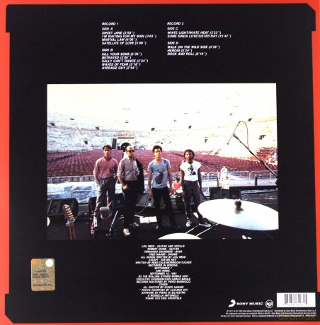 Lou Reed: Live In Italy [2xWinyl]