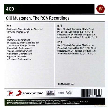 Olli Mustonen: Olli Mustonen - The RCA Recordings [4CD]