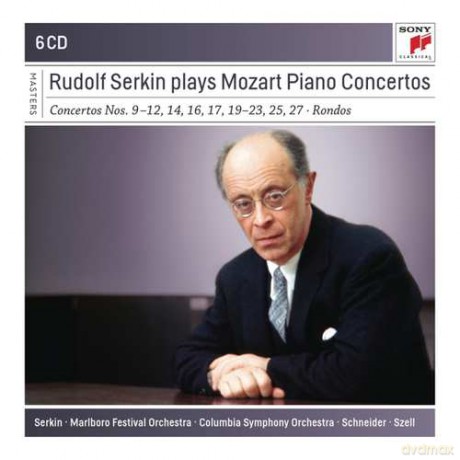 Rudolf Serkin: Rudolf Serkin Plays Mozart Piano Concertos [6CD]