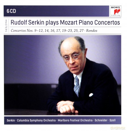 Rudolf Serkin: Rudolf Serkin Plays Mozart Piano Concertos [6CD]