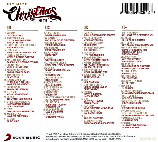 Ultimate... Christmas Hits [4CD]