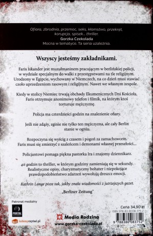 40 godzin - Kathrin Lange [KSIĄŻKA]