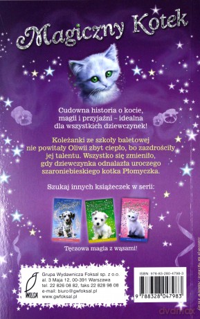 Cudowny taniec. Magiczny kotek - Sue Bentley [KSIĄŻKA]