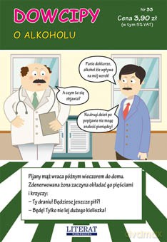Dowcipy o alkoholu - Przemysław Adamczewski [KSIĄŻKA]