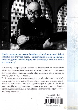 Gra anioła - Carlos Ruiz Zafon [KSIĄŻKA]