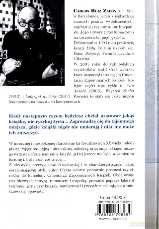 Gra anioła - Carlos Ruiz Zafon [KSIĄŻKA]