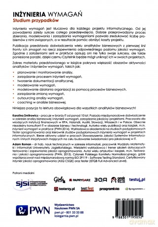 Inżynieria wymagań. Studium przypadków - Karolina Zmitrowicz [KSIĄŻKA]