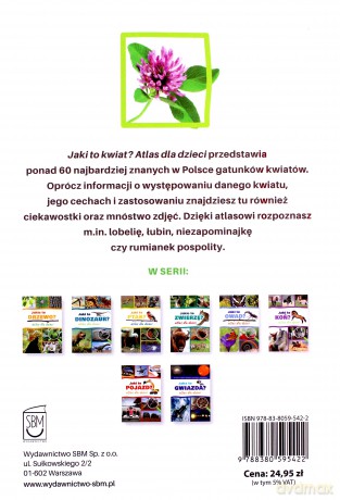 Jaki to kwiat. Atlas dla dzieci - Agnieszka Gawłowska [KSIĄŻKA]
