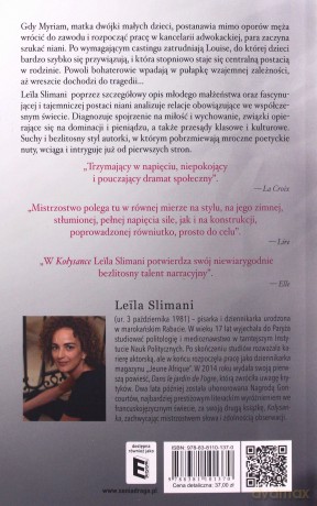 Kołysanka - Leila Slimani [KSIĄŻKA]
