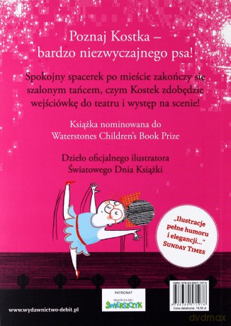 Kostek na scenie - Alex T. Smith [KSIĄŻKA]