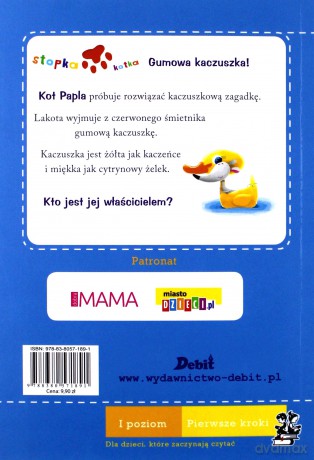 Kot Papla i Kaczuszka. Czytamy bez mamy - Joanna Krzyżanek [KSIĄŻKA]