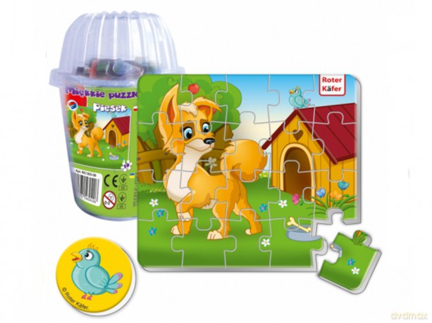 Miękkie puzzle magnetyczne piesek [PUZZLE]
