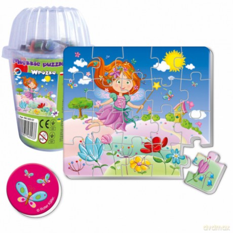 Miękkie puzzle magnetyczne wróżka [PUZZLE]
