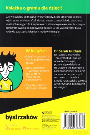 Minecraft. Modyfikacje dla młodych bystrzaków - Sarah Guthals [KSIĄŻKA]