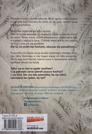 Najlepszy powód by żyć - Augusta Docher [KSIĄŻKA]