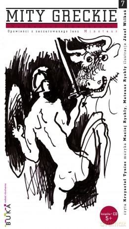 Opowieści z zaczarowanego lasu. Minotaur. Mity Greckie - Nathaniel Hawthorne [KSIĄŻKA]