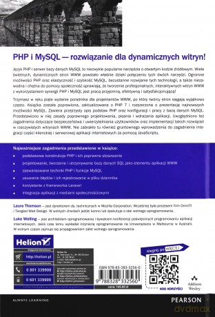 PHP i mySql. Tworzenie stron www. Vademecum profesjonalisty - Luke Welling [KSIĄŻKA]