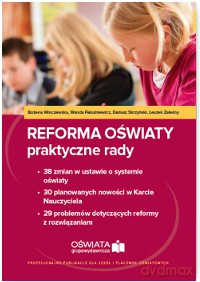 Reforma oświaty. Praktyczne rady [KSIĄŻKA]
