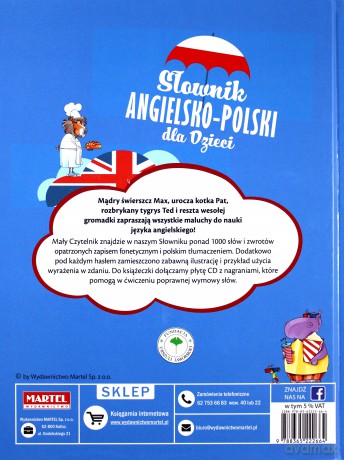 Słownik angielsko-polski dla dzieci - Katarzyna Sandecka [KSIĄŻKA]